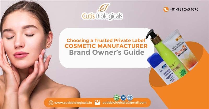 Private Label Cosmetic Manufacturer in India
