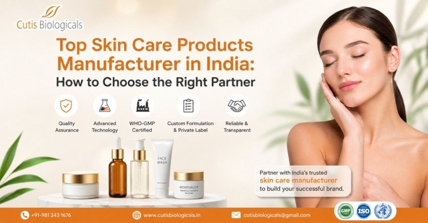 Top Skin Care Products Manufacturer in India How to Choose the Right Partner